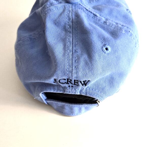 J. Crew Light Blue Lighthouse Baseball Hat Cap One Size Adjustable - Picture 4 of 8